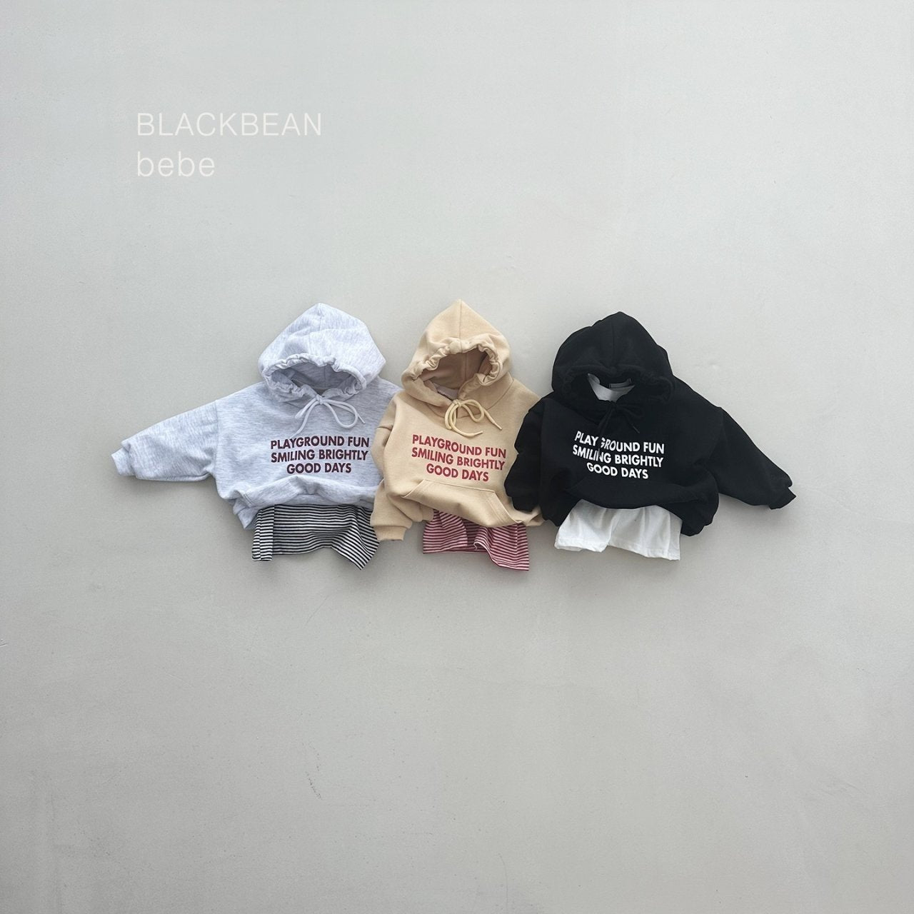 blackbean play bebe hoodie(baby)