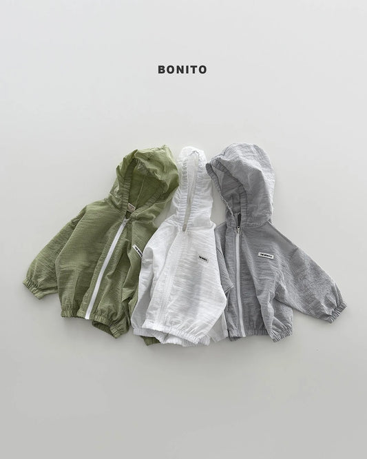 Bonito new cooling wind zip-up (~80-140cm)