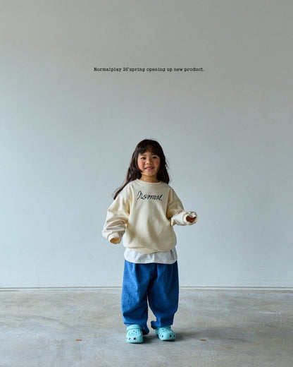 normalplay embroidered mtm (75-140cm)