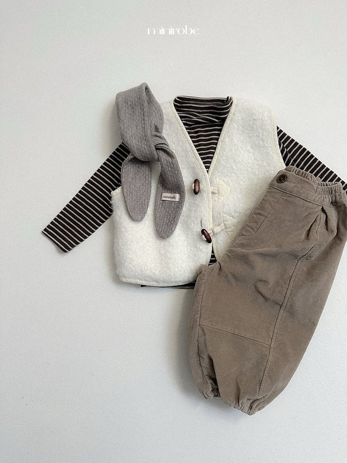 minirobe winter peach jogger (75-110cm)