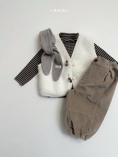minirobe winter peach jogger (75-110cm)