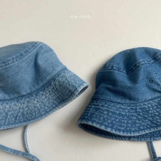 denim bucket hat