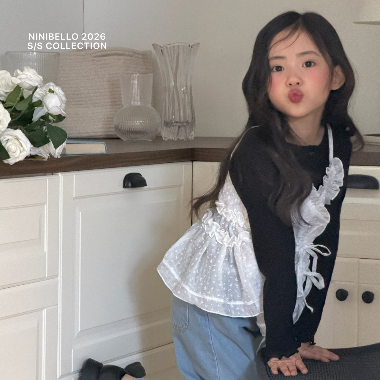 ninibello garden shirring bustier (80-130cm)