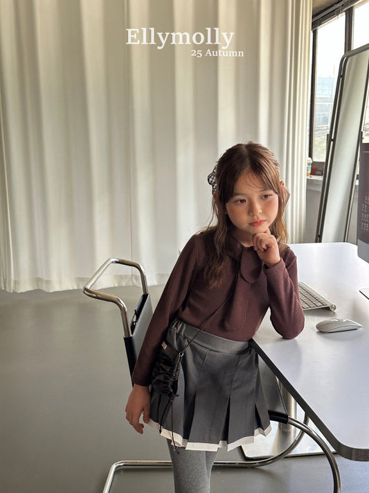ELLYMOLLY shushu color skirt (90-145cm)
