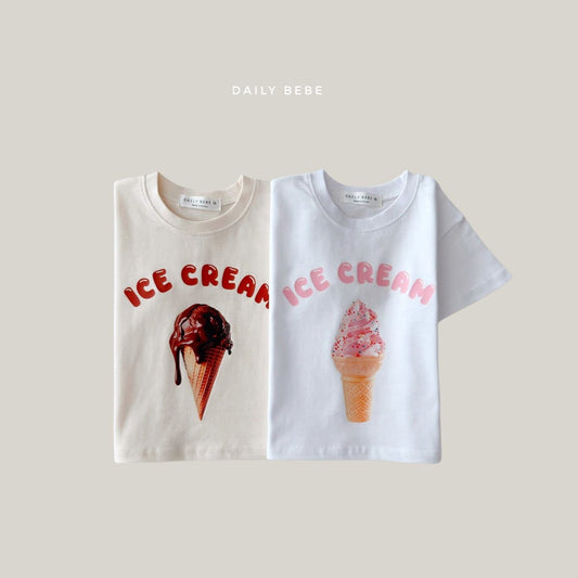 Dailybebe ice-cream tee (75-140cm)