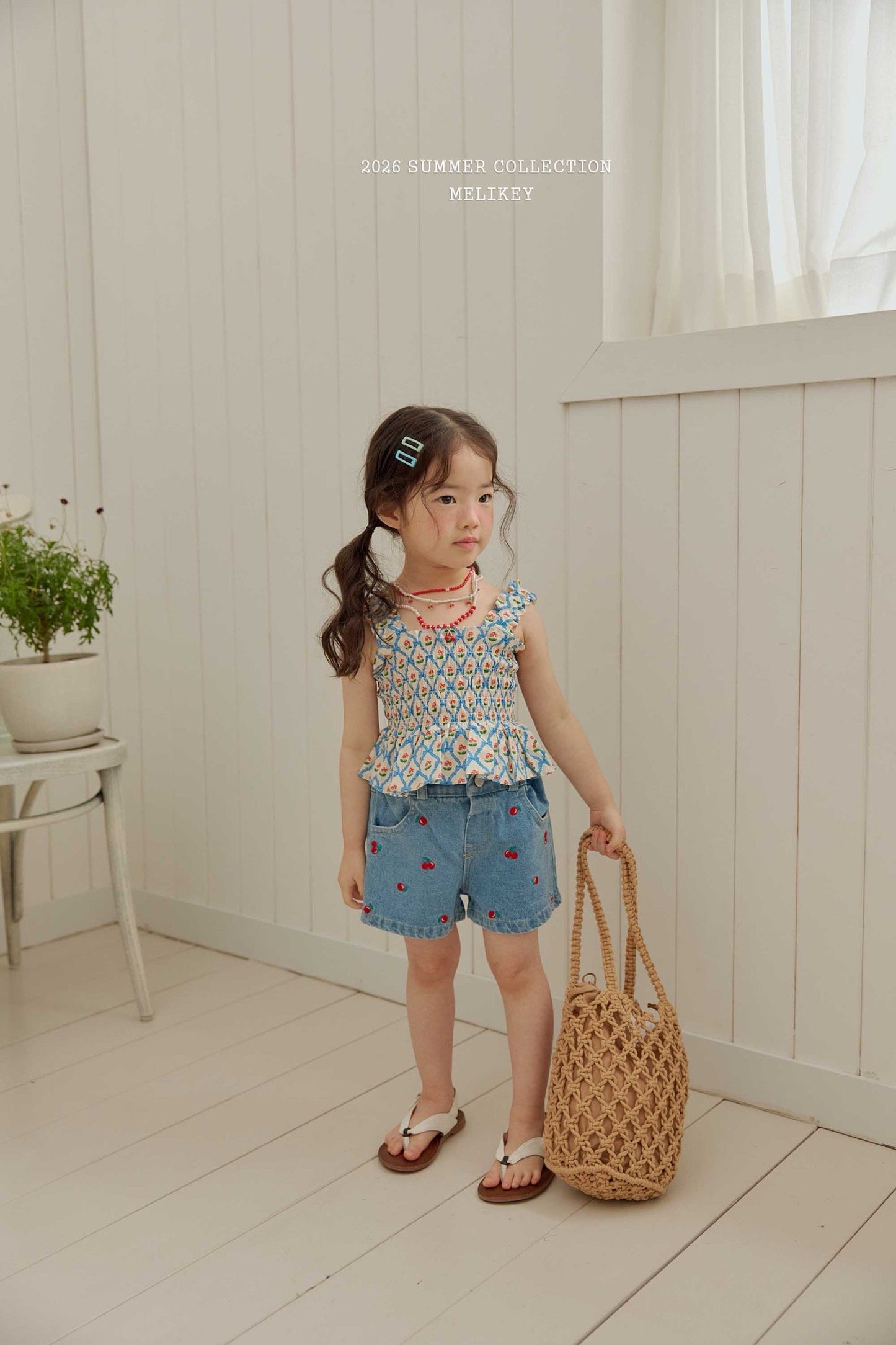 melikey mini cherry shorts (~80-140cm)