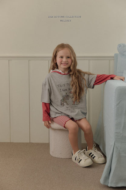 melikey pony short sleeve t (~80-140cm)