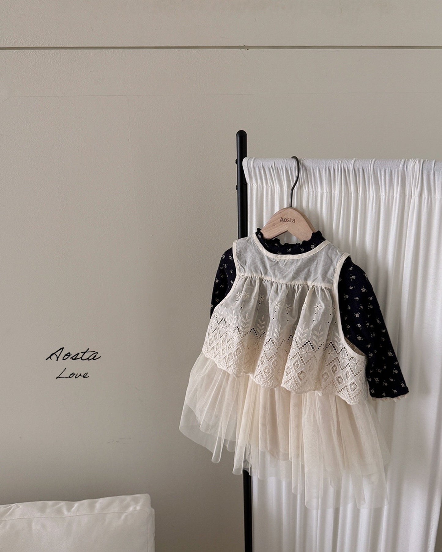 Aosta camellia dress (~70-115cm)