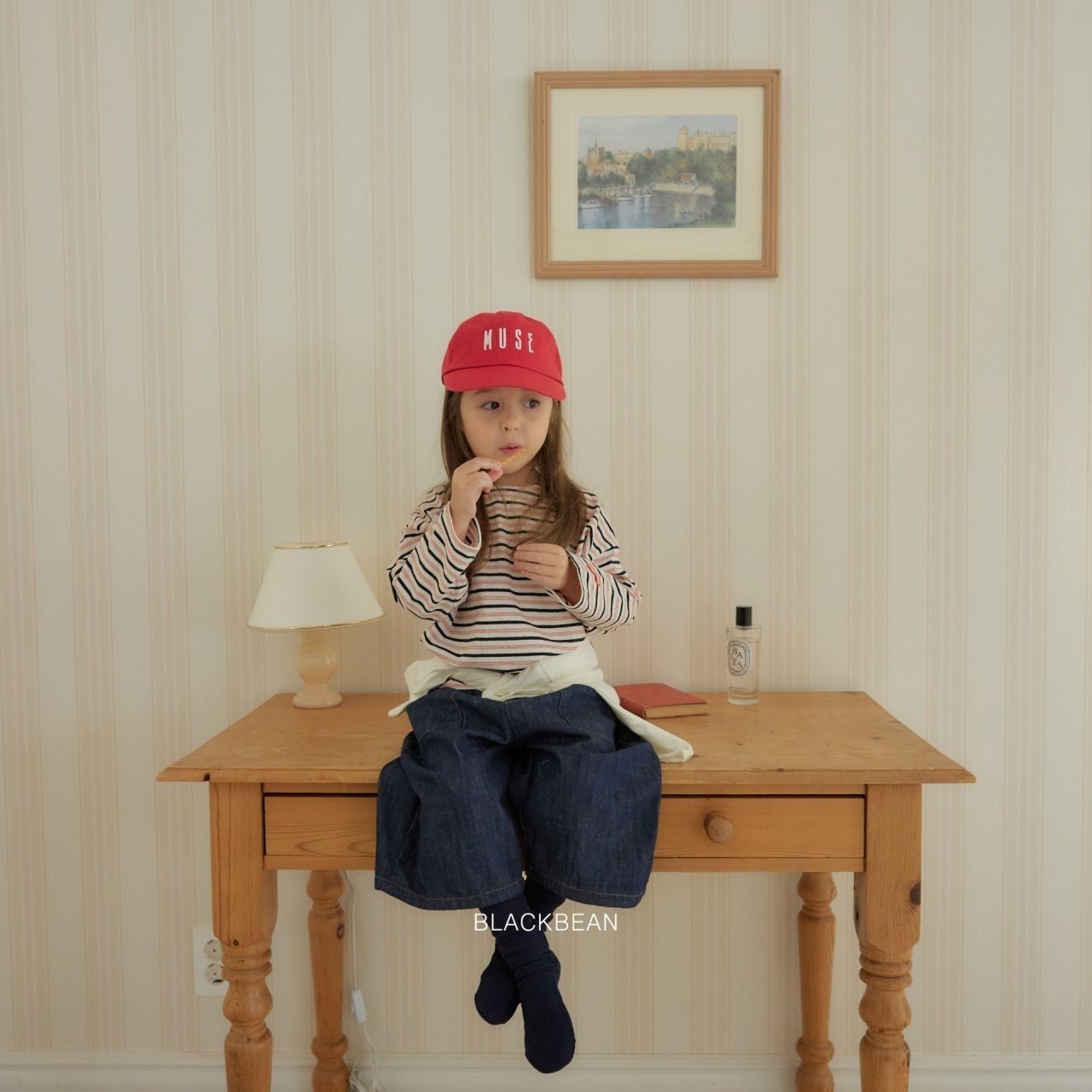 blackbean raw pocket jeans(kids)