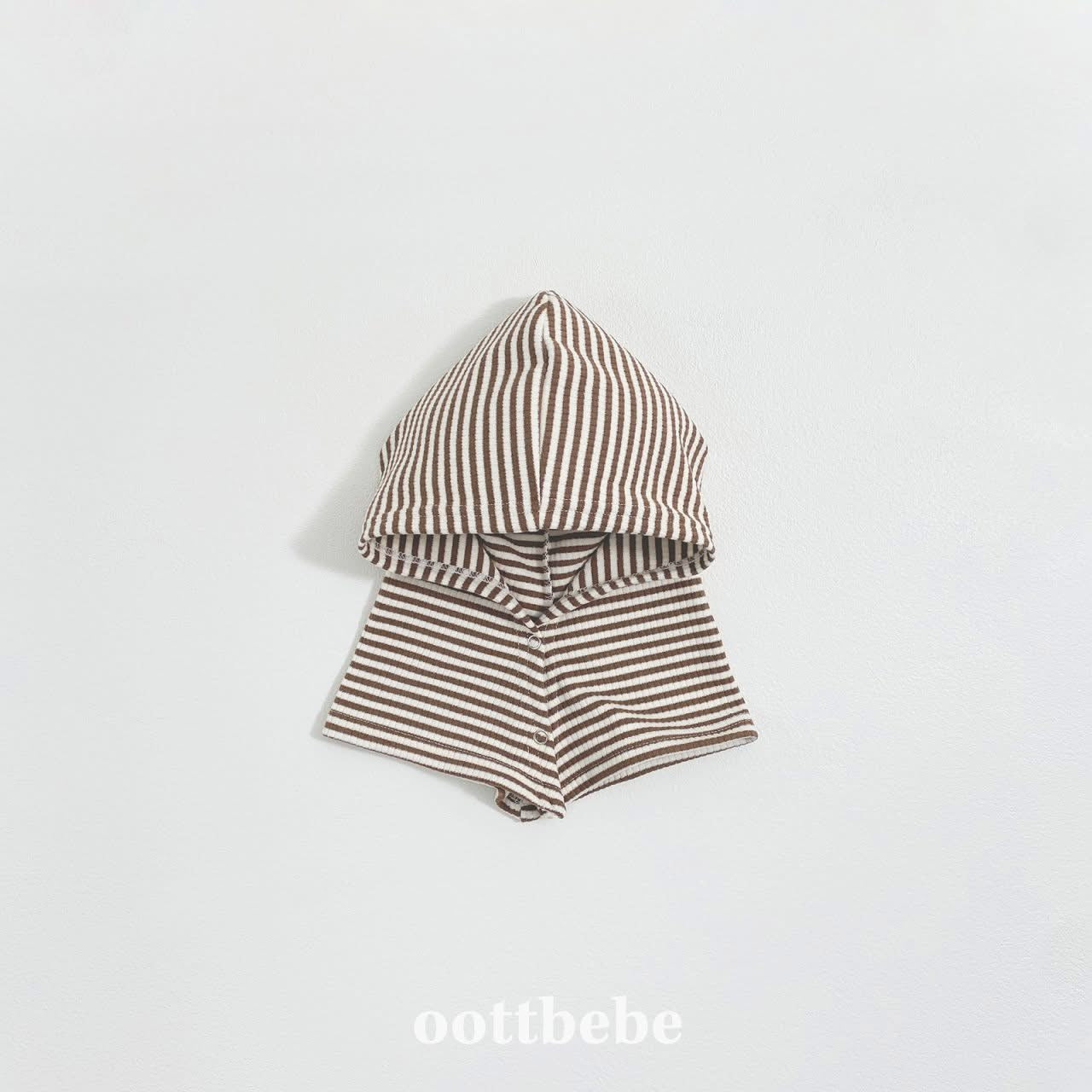 Oottbebe 條紋連帽頸圍