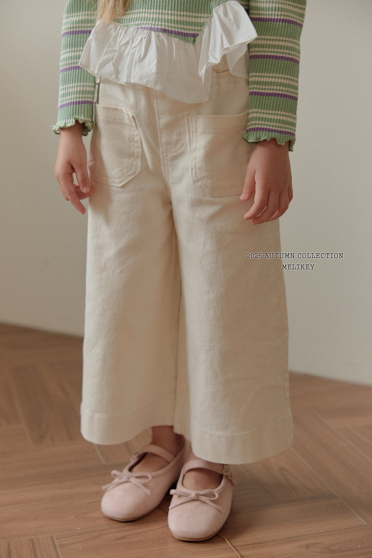 melikey cotton wide pants (~80-140cm)