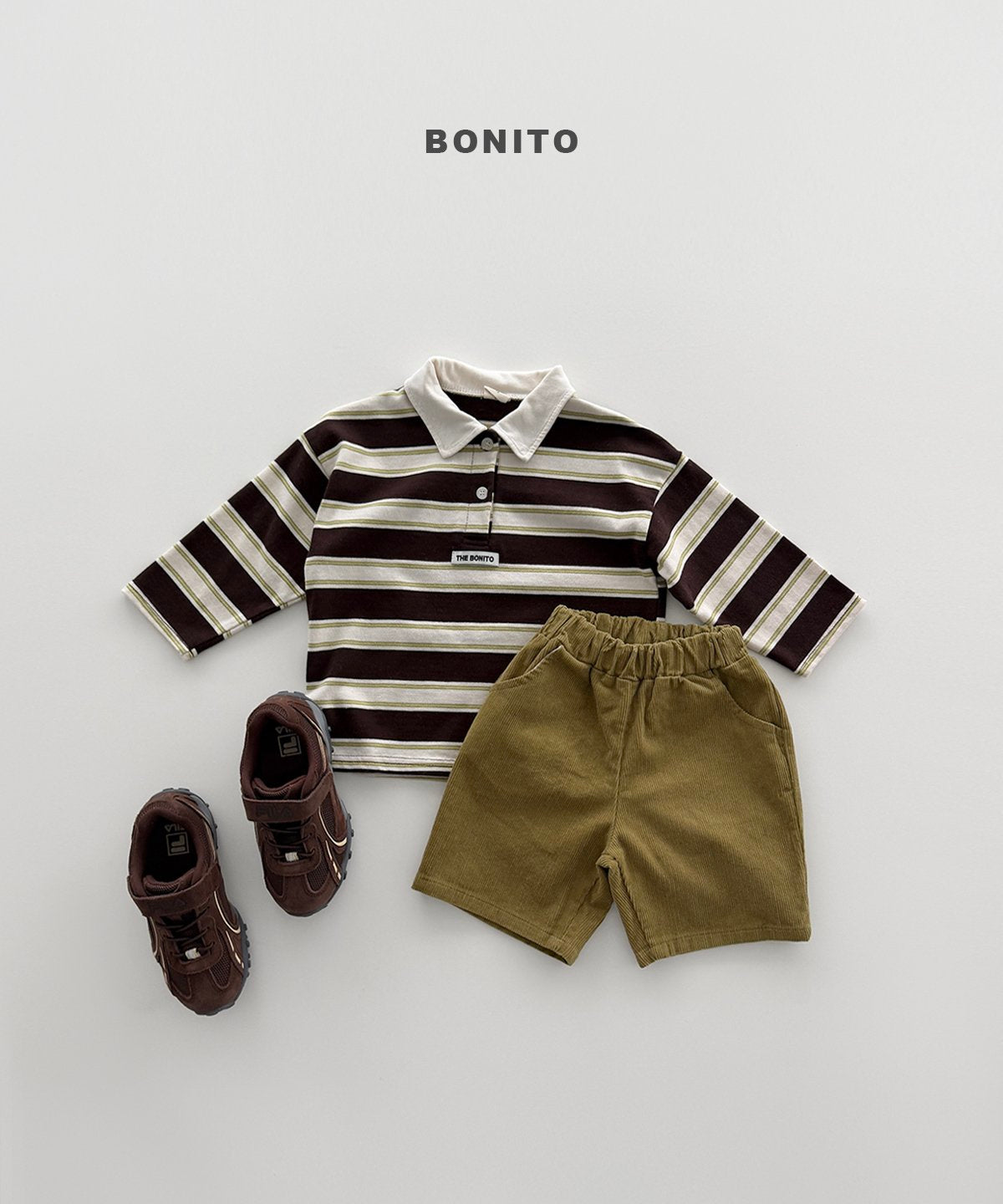bonito st collar tee (~80-140cm)