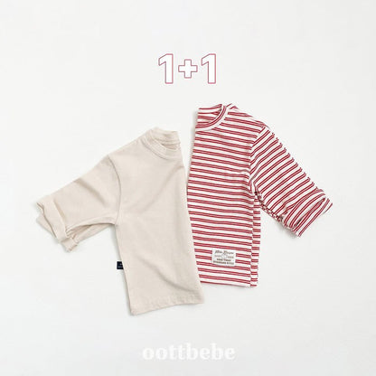oottbebe oreo 1+1 t-shirt (75-120cm)
