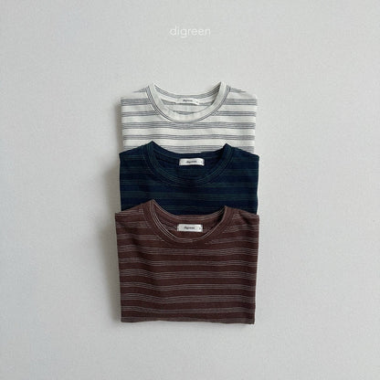 digreen pinstripe t-shirt (90-130cm)