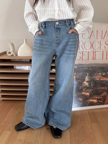 matilda&lee cutout denim pants (85-165cm)