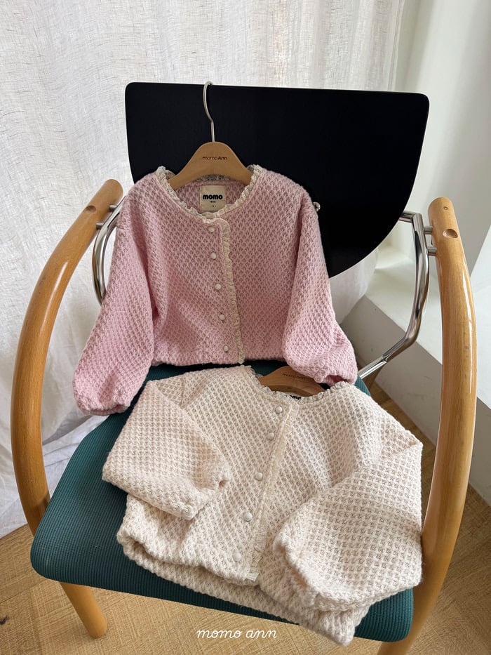 momoann knit cardigan (90-130cm)