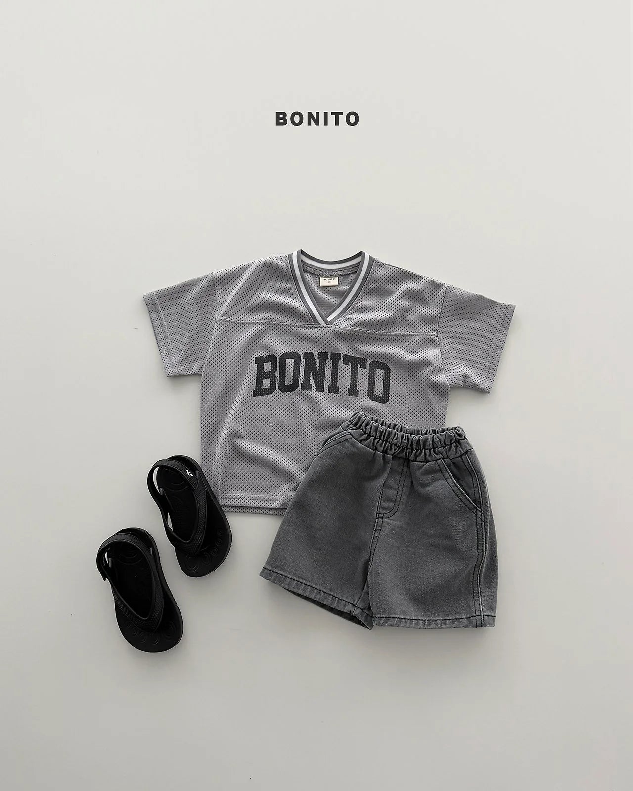 Bonito bonito mesh tee (~80-140cm)