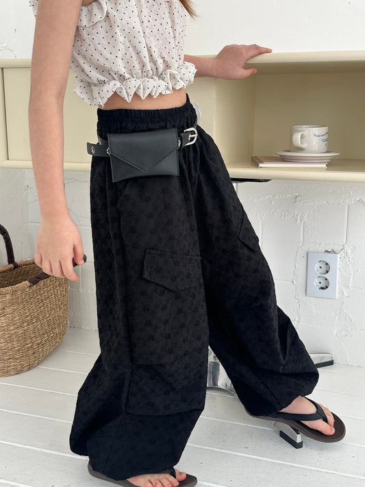 ELLYMOLLY bebe string pants (90-145cm)