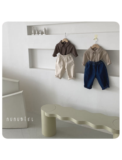 nunubiel waffle shirt (75-120cm)