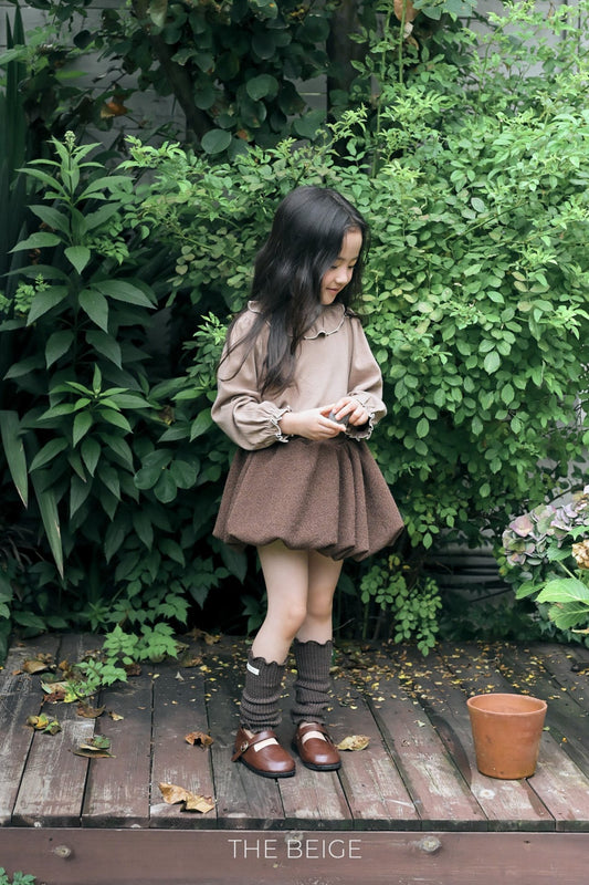 the beige balloon skirt (80-120cm)