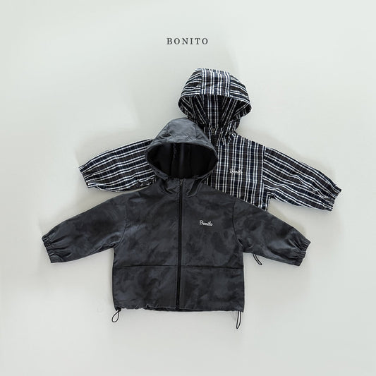 bonito windbreaker hood jumper (~80-140cm)