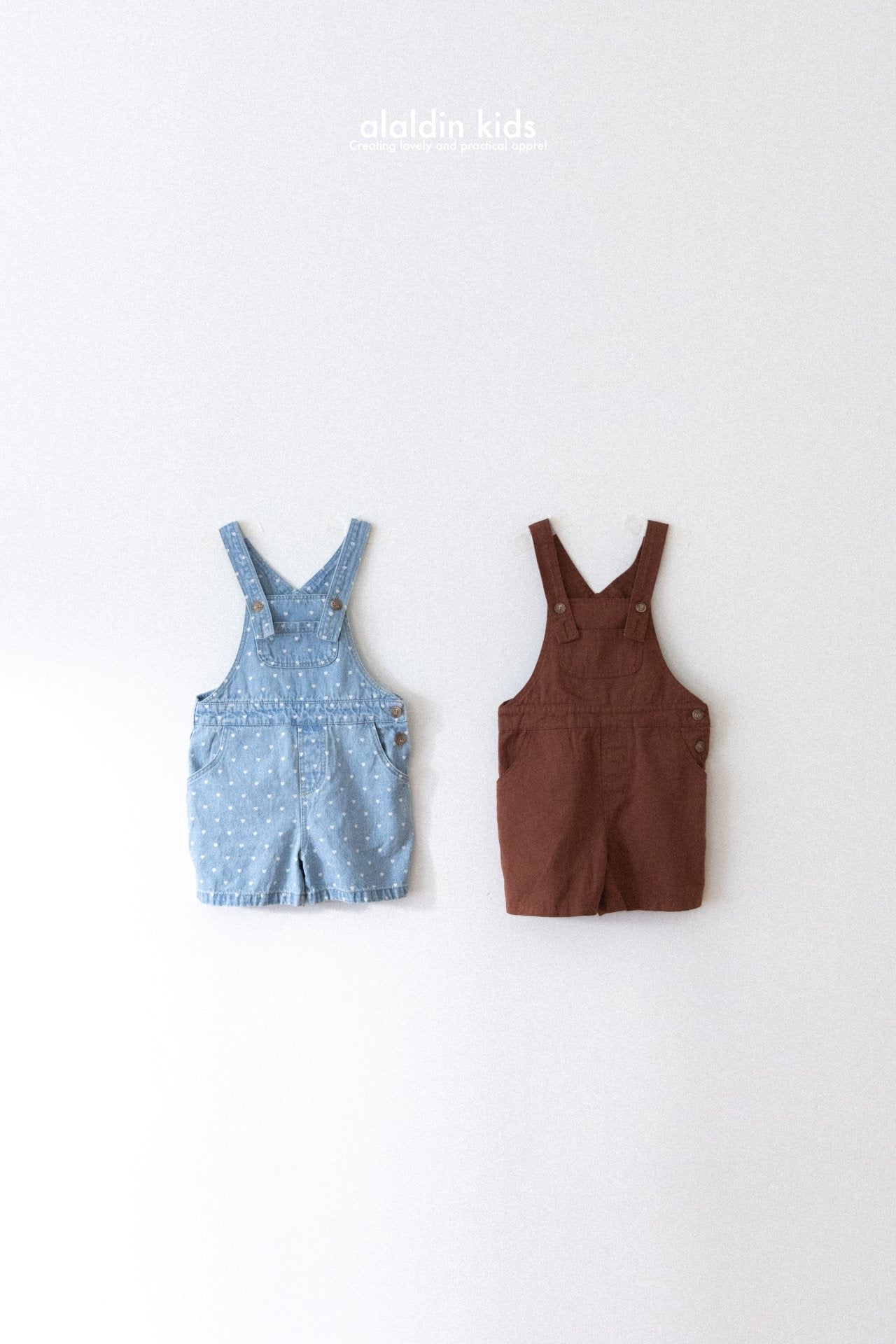 aladin heart short overalls (75-115cm)