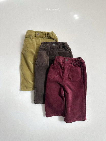 minirobe kiko pocket pants (75-110cm)