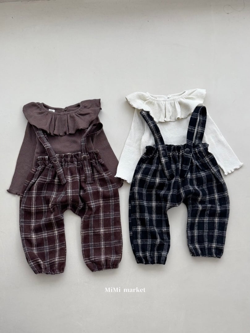 mimi market neko suspender pants (70-85cm)