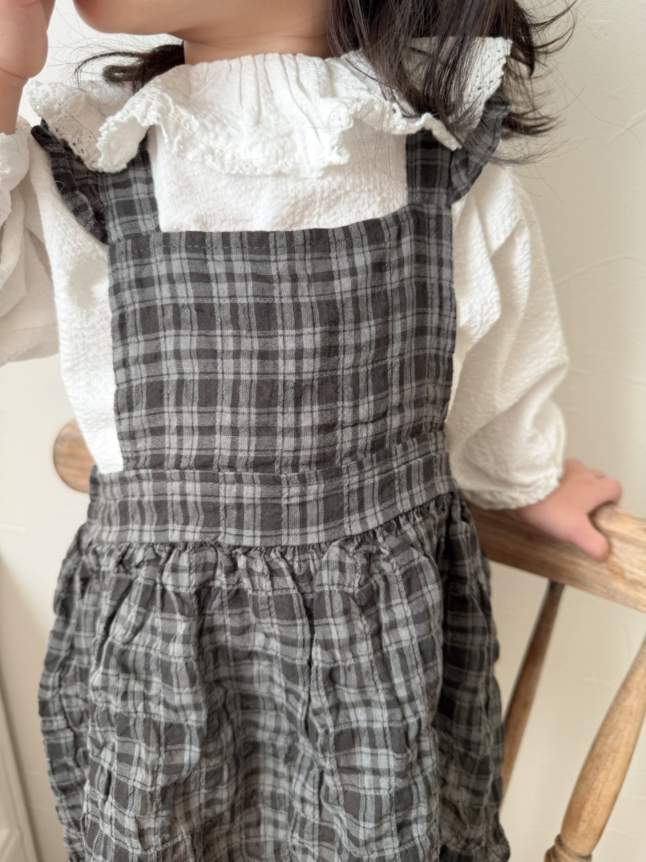 mimi market ray collar blouse (75-90cm)