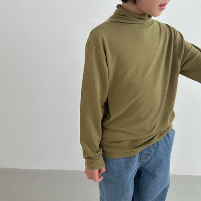 digreen stretchy soft turtleneck (90-130cm)