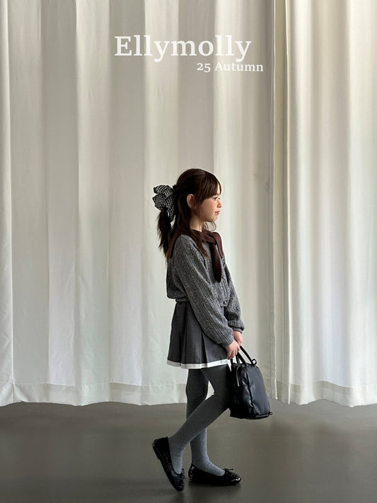 ELLYMOLLY shushu color skirt (90-145cm)