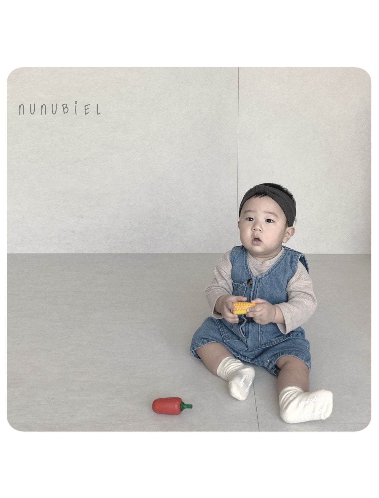 nunubiel bebe waffle t-shirt (3-18m)