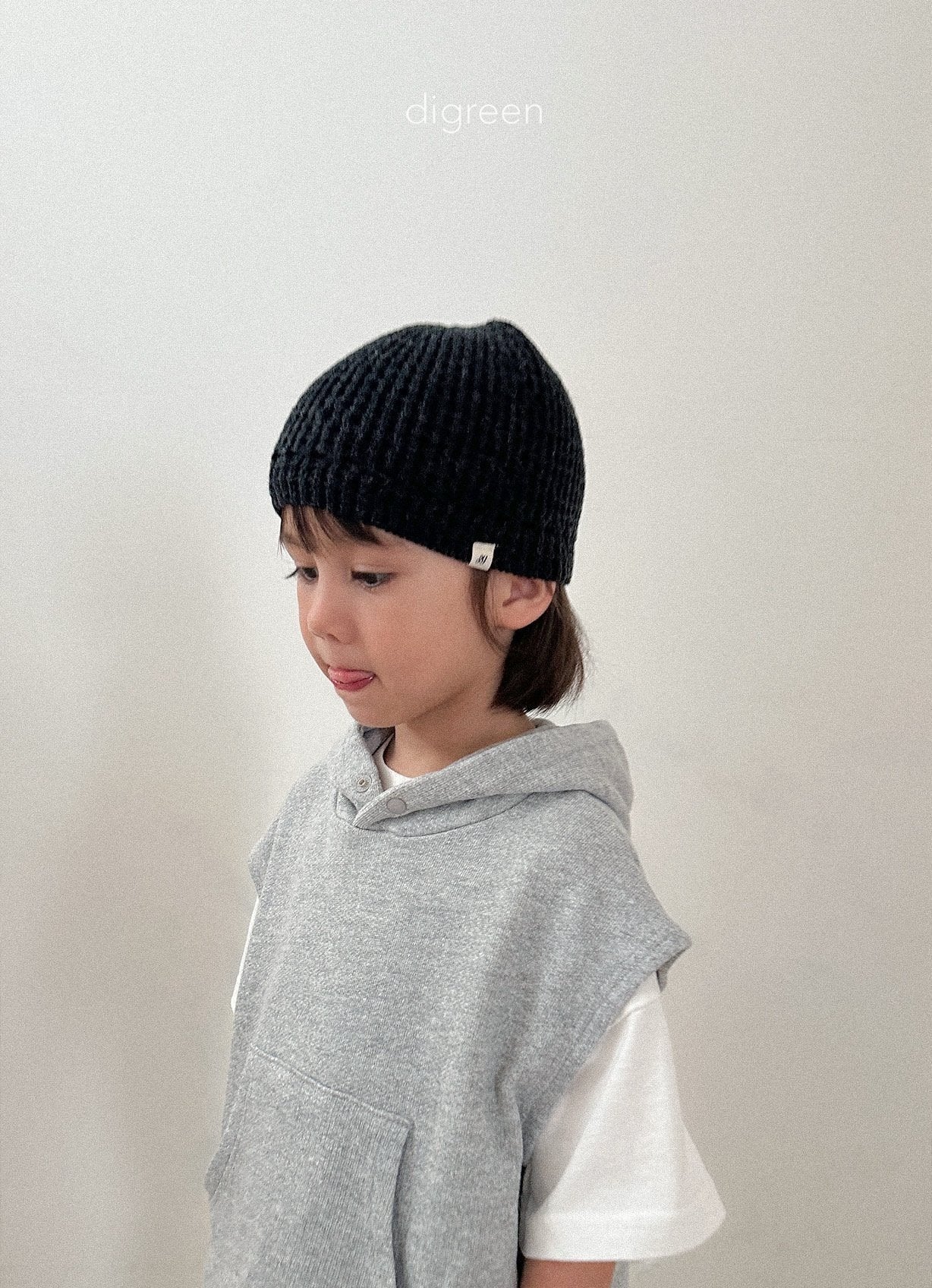 digreen woody hooded vest (85-130cm)