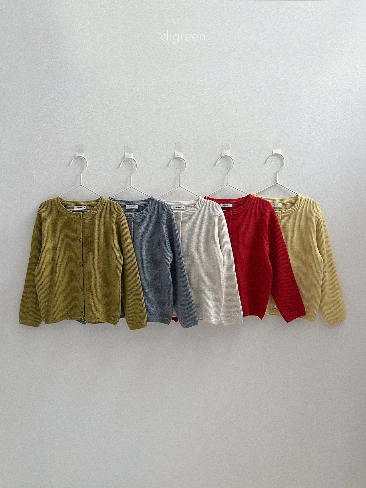 digreen olive cardigan (85-130cm)