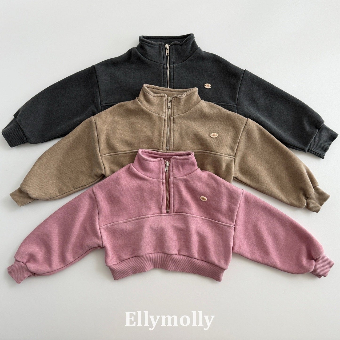 ELLYMOLLY arch pig half zip (90-145cm)