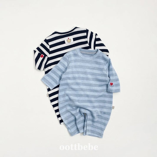 oottbebe mix border suit(3-12m)