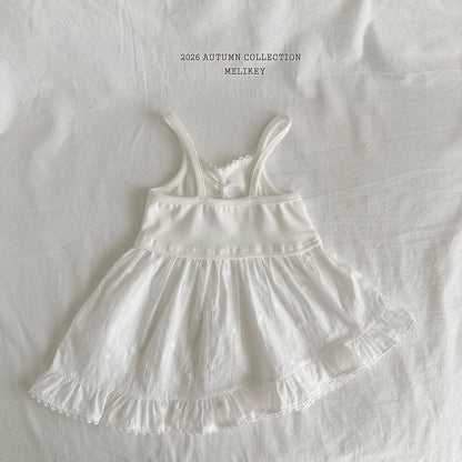 melikey ballet frill sleeveless ops (~80-140cm)