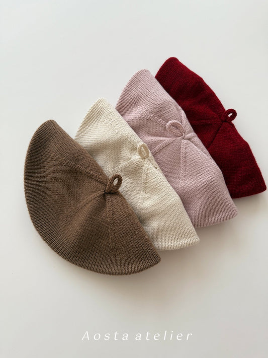 Aosta knit beret