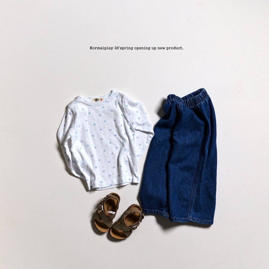 normalplay eyelet flower T (75-140cm)