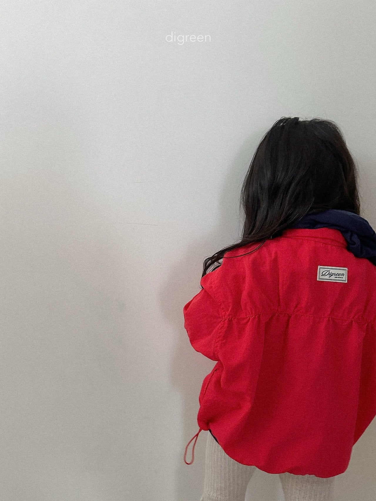 digreen rib windbreaker (85-130cm)
