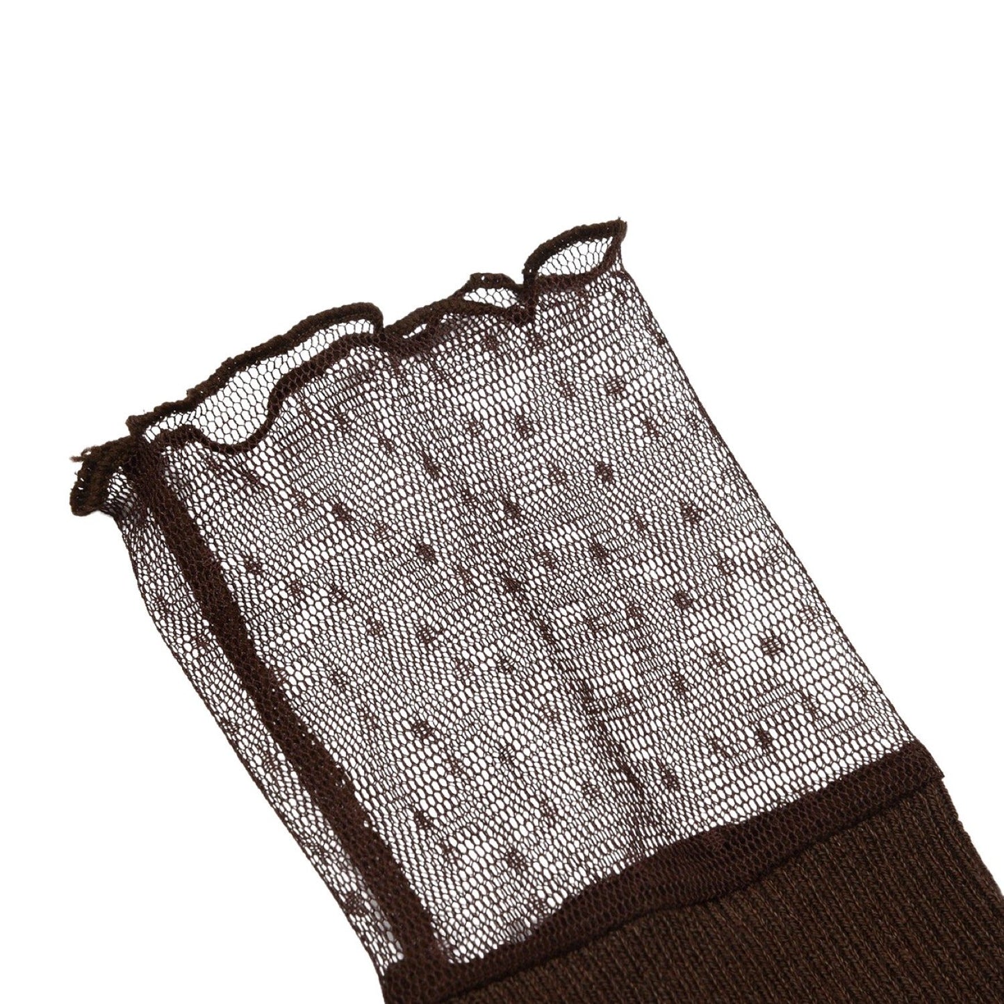 FORKCHIPS dot mesh socks