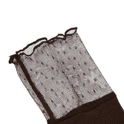 FORKCHIPS dot mesh socks