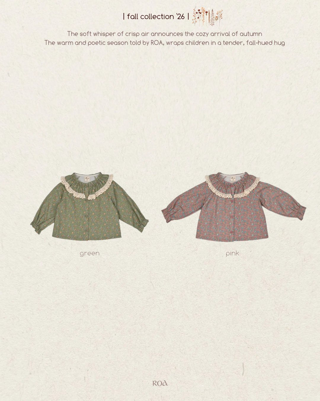 Roa miel blouse (80-120cm)