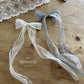 OREN organza long ribbon hair clip