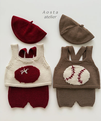 Aosta knit o vest (~70-115cm)