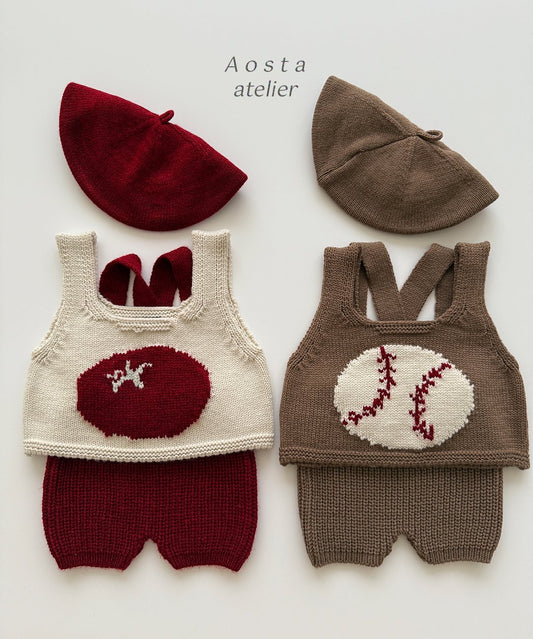 Aosta knit o vest (~70-115cm)