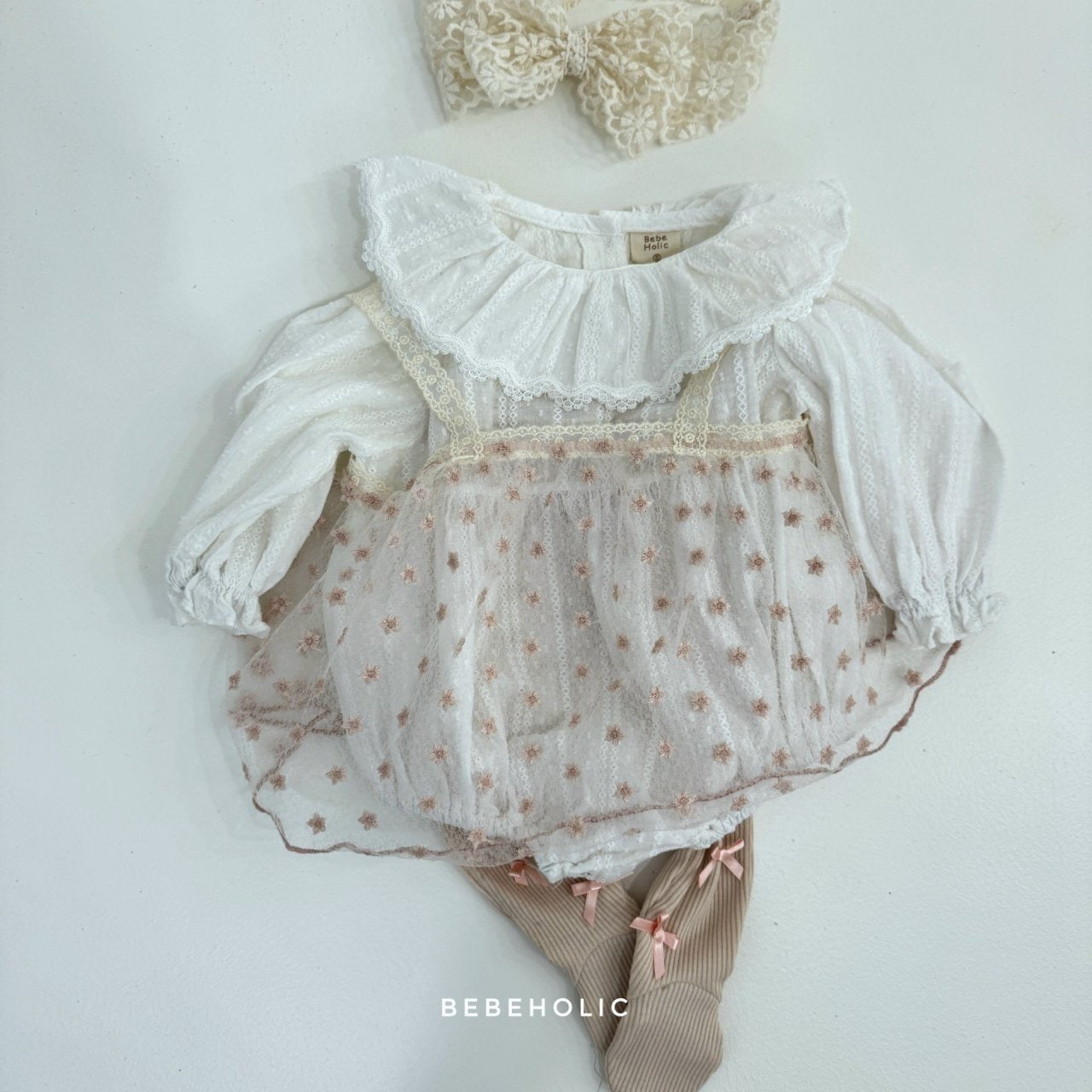 bebeholic hallo lace suit (3-18m)