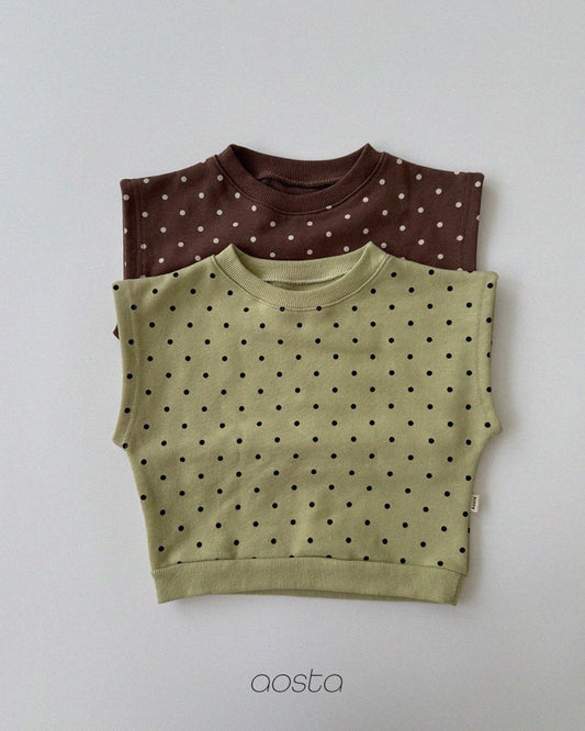 Aosta dot tongtong vest (~70-115cm)