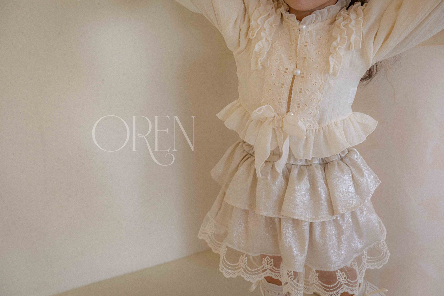 OREN verona frill blouse (85-120cm)