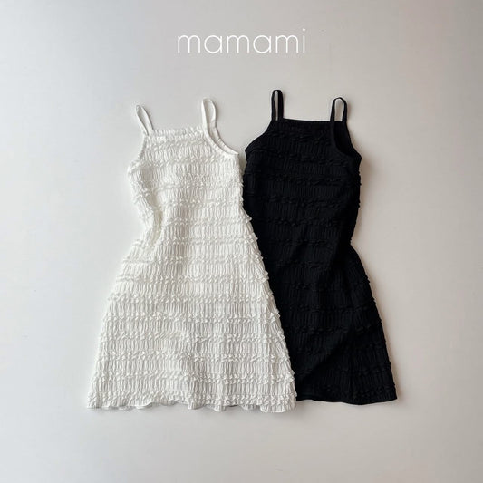 Mamami 皺皺摺邊吊帶裙 (80-155cm)